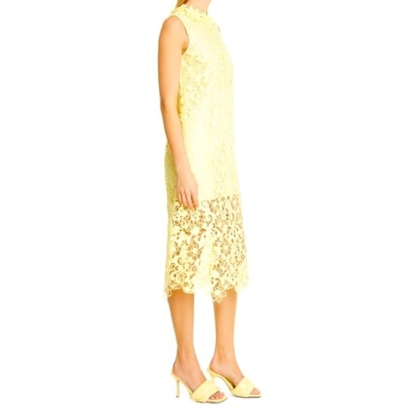 AKNVAS Mallie Floral lace sleeveless dress S NWOT - Picture 4 of 16